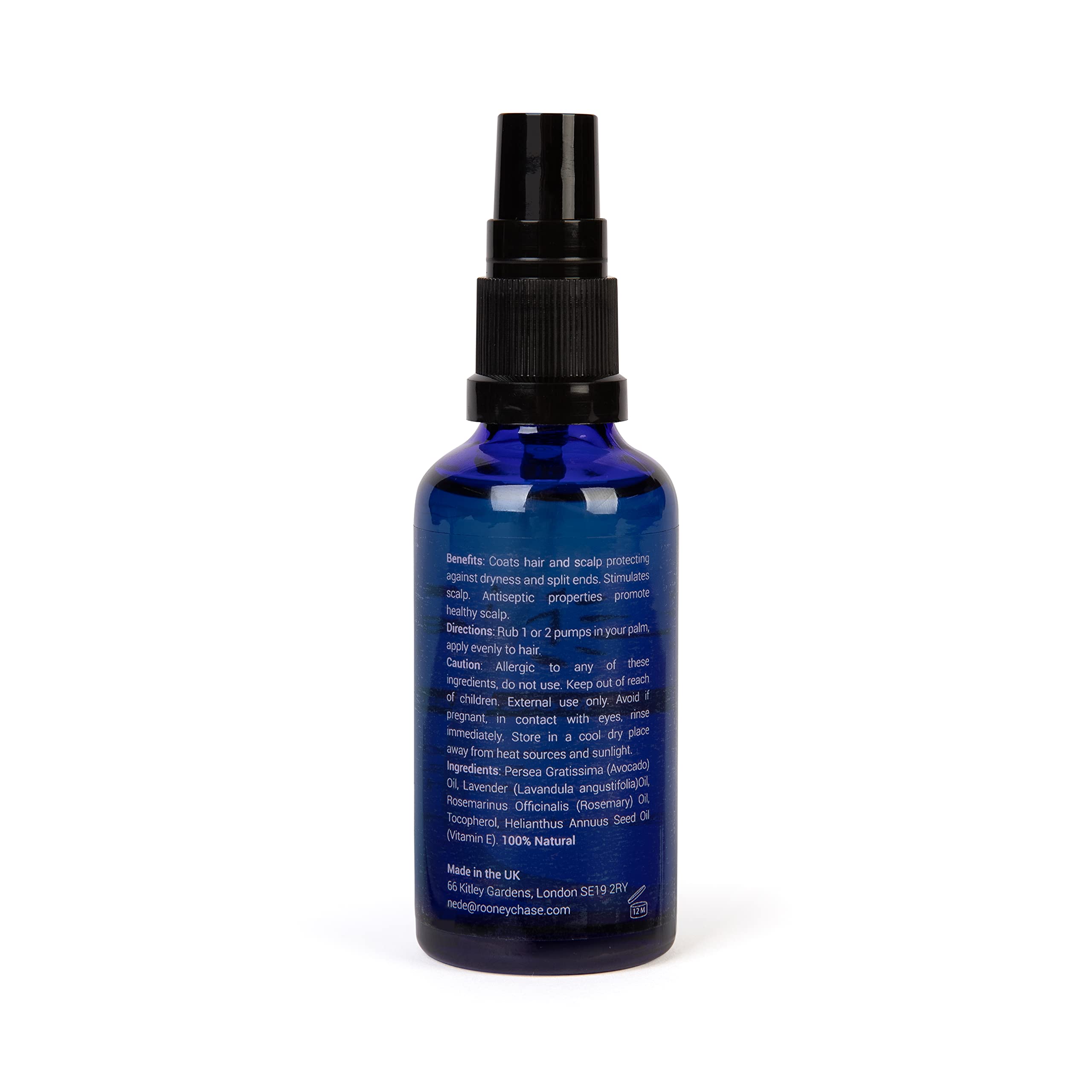 Nede Moisture Seal Hair Oil - Natural Hair Treatment with Avocado, Rosemary & Lavender for Dry, Damaged Hair | Hydrating & Nourishing Hair Care for Daily Use & Styling