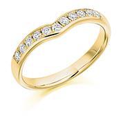 0.30 Carat Platinum Half Eternity Diamond Ring - Elegant Wedding Band for Women, Perfect for Anniversaries & Special Occasions