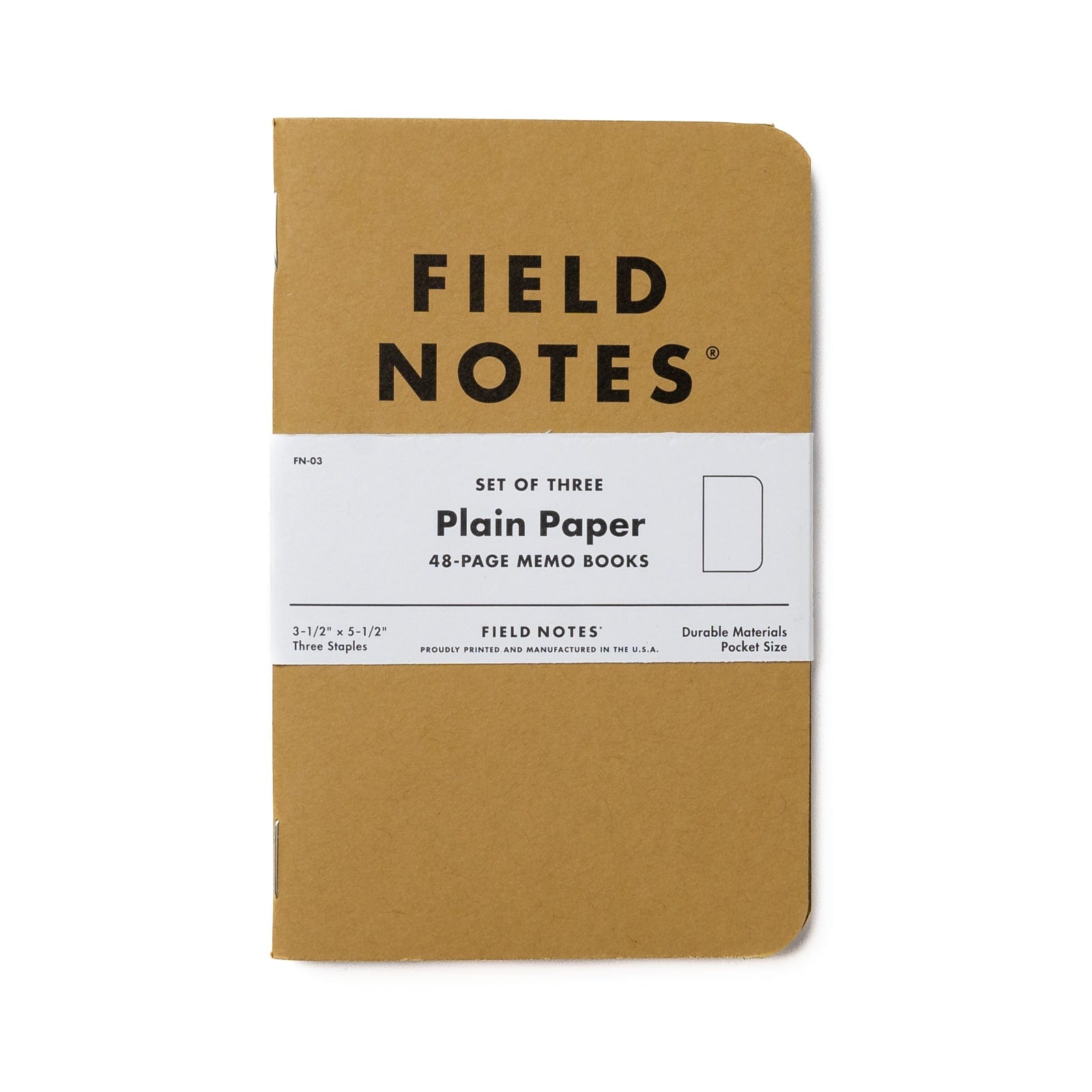Field Notes Notebooks - Durable Pocket-Sized Memo Books for Journaling, Sketching & Note-Taking | Perfect for Outdoor Adventures, Office Use & Daily Planning