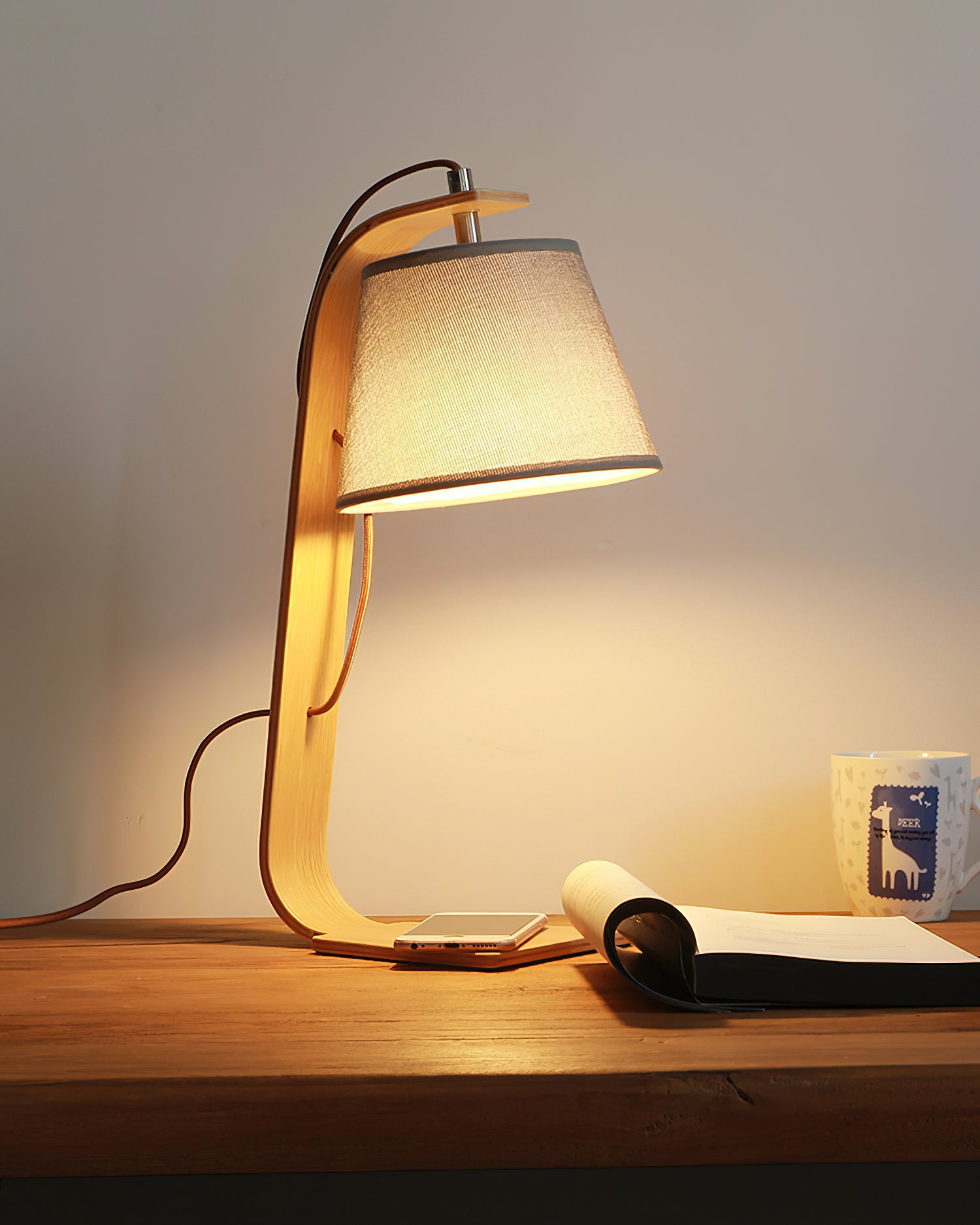 Walden Table Lamp - Modern LED Desk Lamp with Adjustable Brightness & Color Temperature for Home Office, Study, and Bedroom Lighting