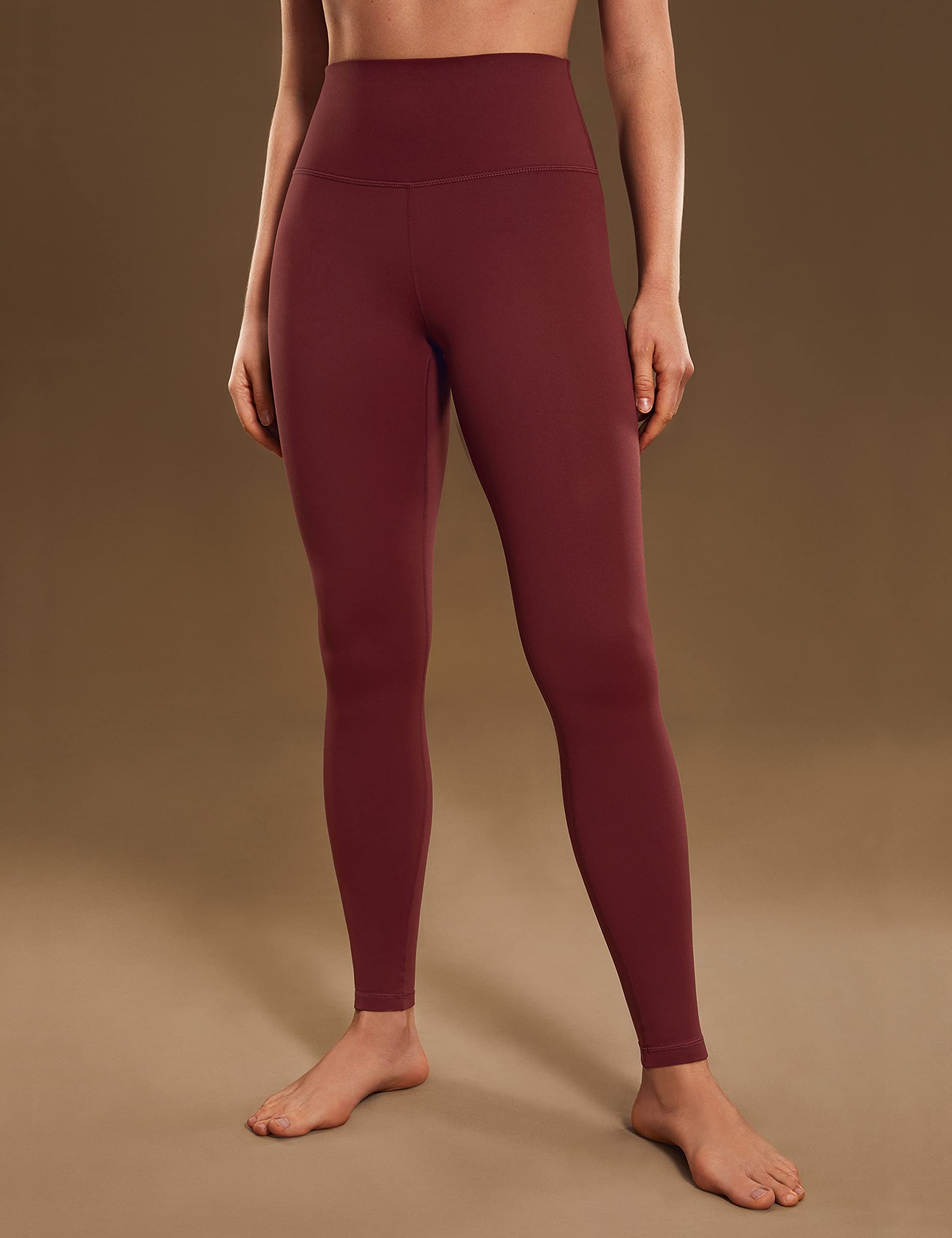 CRZ YOGA Women's High Waisted Leggings - 25'' Buttery Soft Workout Pants with Warm Thick Fabric for Yoga, Lounge & Everyday Wear | Perfect for Gym, Running and Comfortable Daily Activities