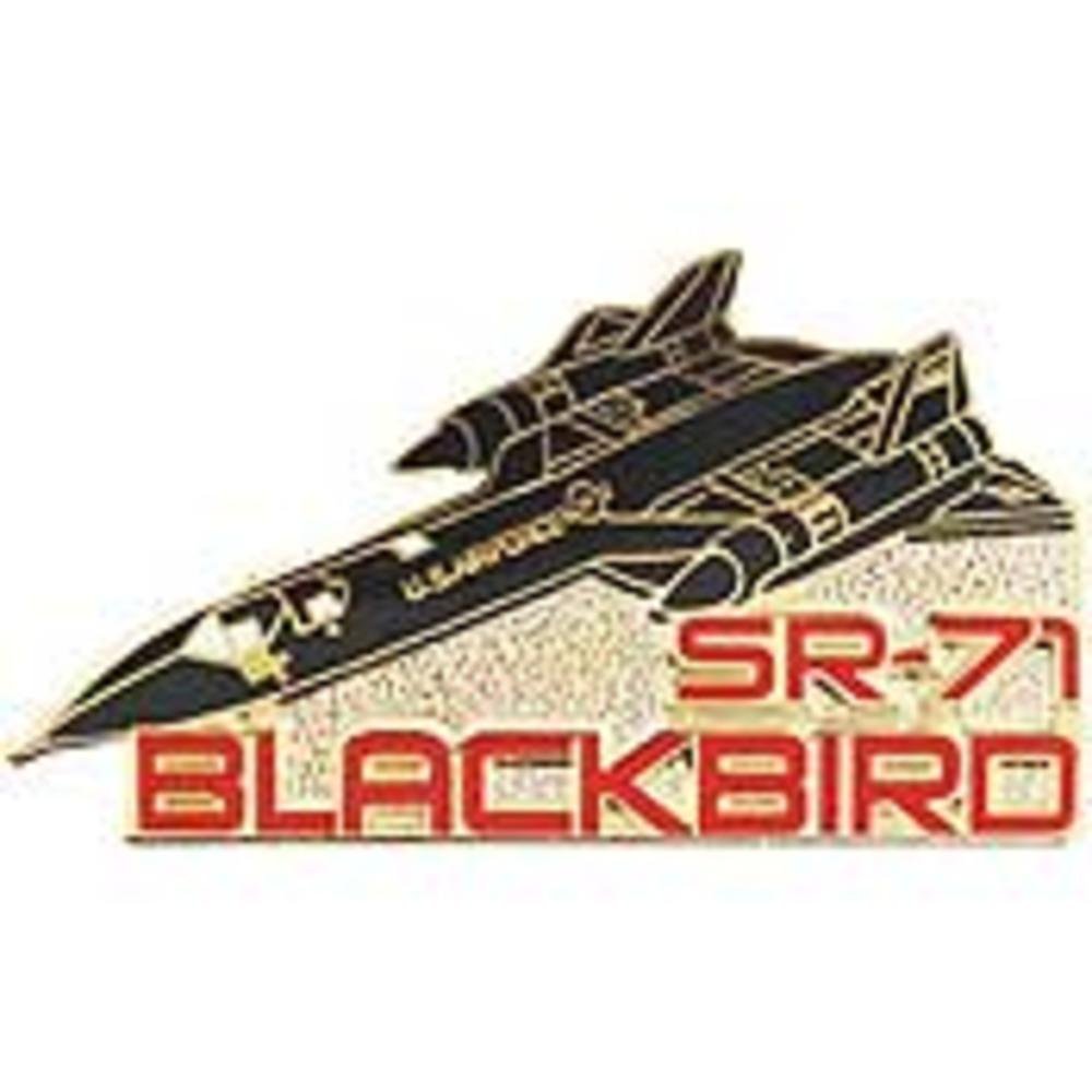 FindingKing SR-71 Blackbird Airplane Lapel Pin - 1.5 Inch Left Wing Military Aircraft Collectible - Perfect for Veterans, Aviation Enthusiasts & Gift Giving