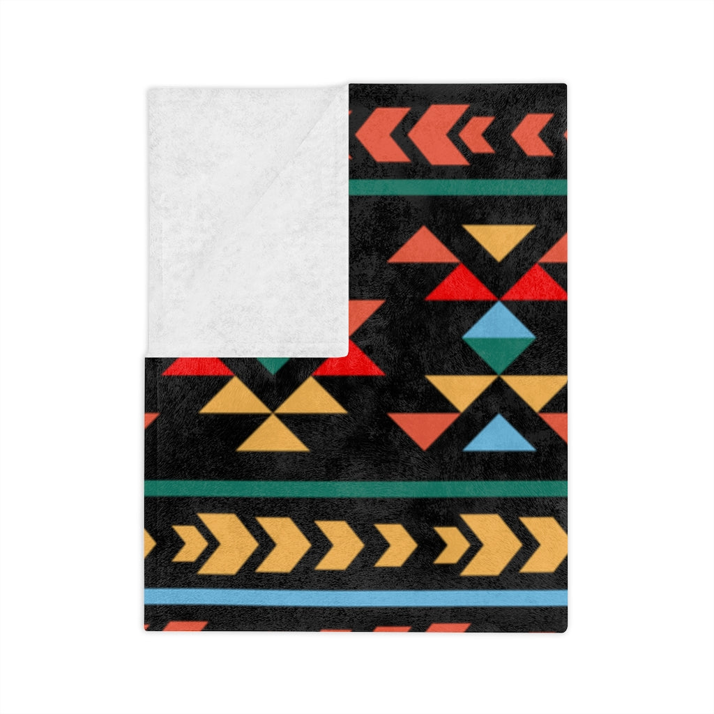 Soft Velveteen Minky Throw Blanket - Polyester Cozy Blanket for Adults, Kids & Baby | 3 Sizes with One-Sided Print | Perfect for Gifts, Bedroom, Sofa & Travel