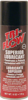 Triflow Superior Bike Lubricant 6oz Aerosol Spray - Premium Bicycle Chain Lube for Road, Mountain & Commuter Bikes | Reduces Friction & Extends Component Life
