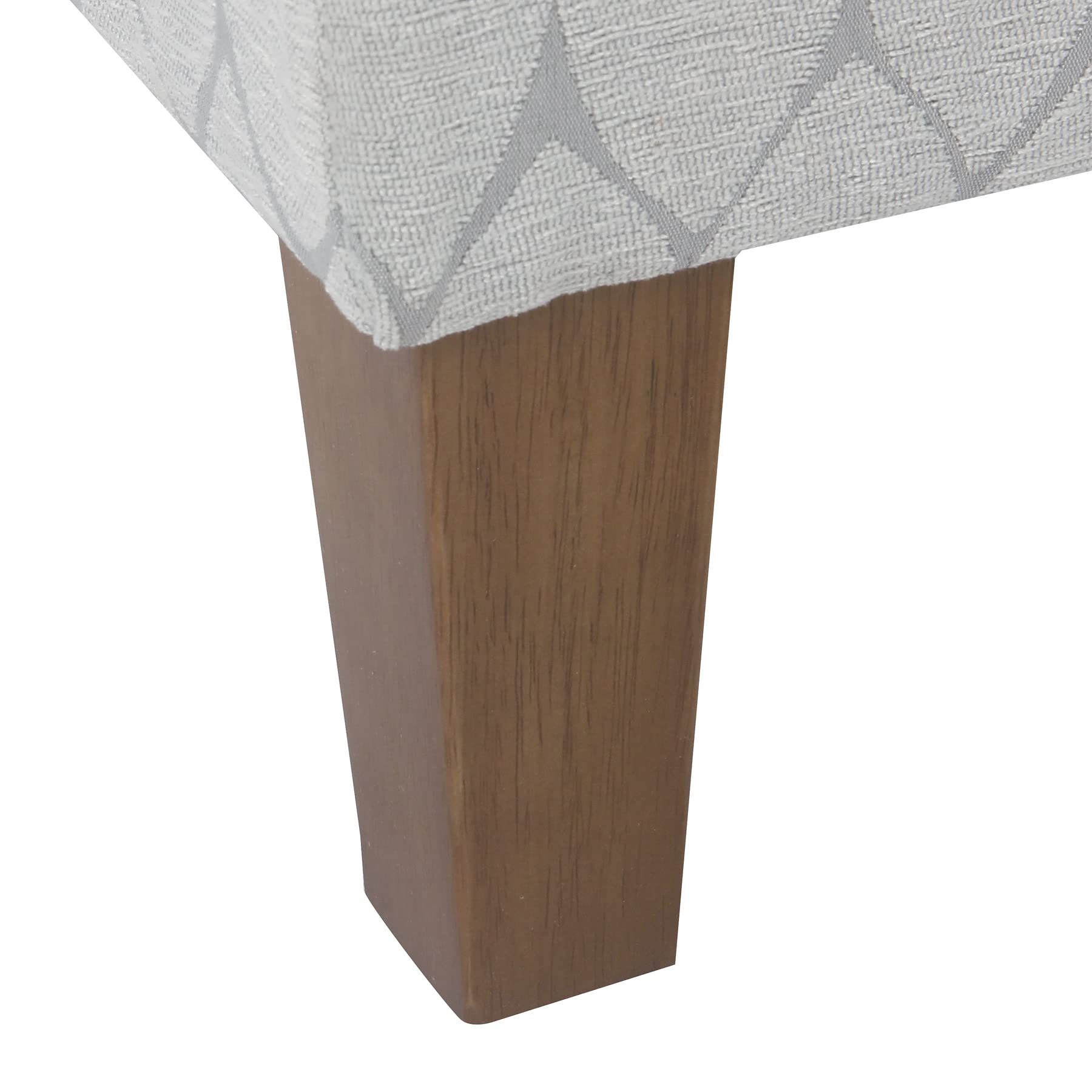 HomePop Textured Large Decorative Storage Bench - Gray & Brown, 36