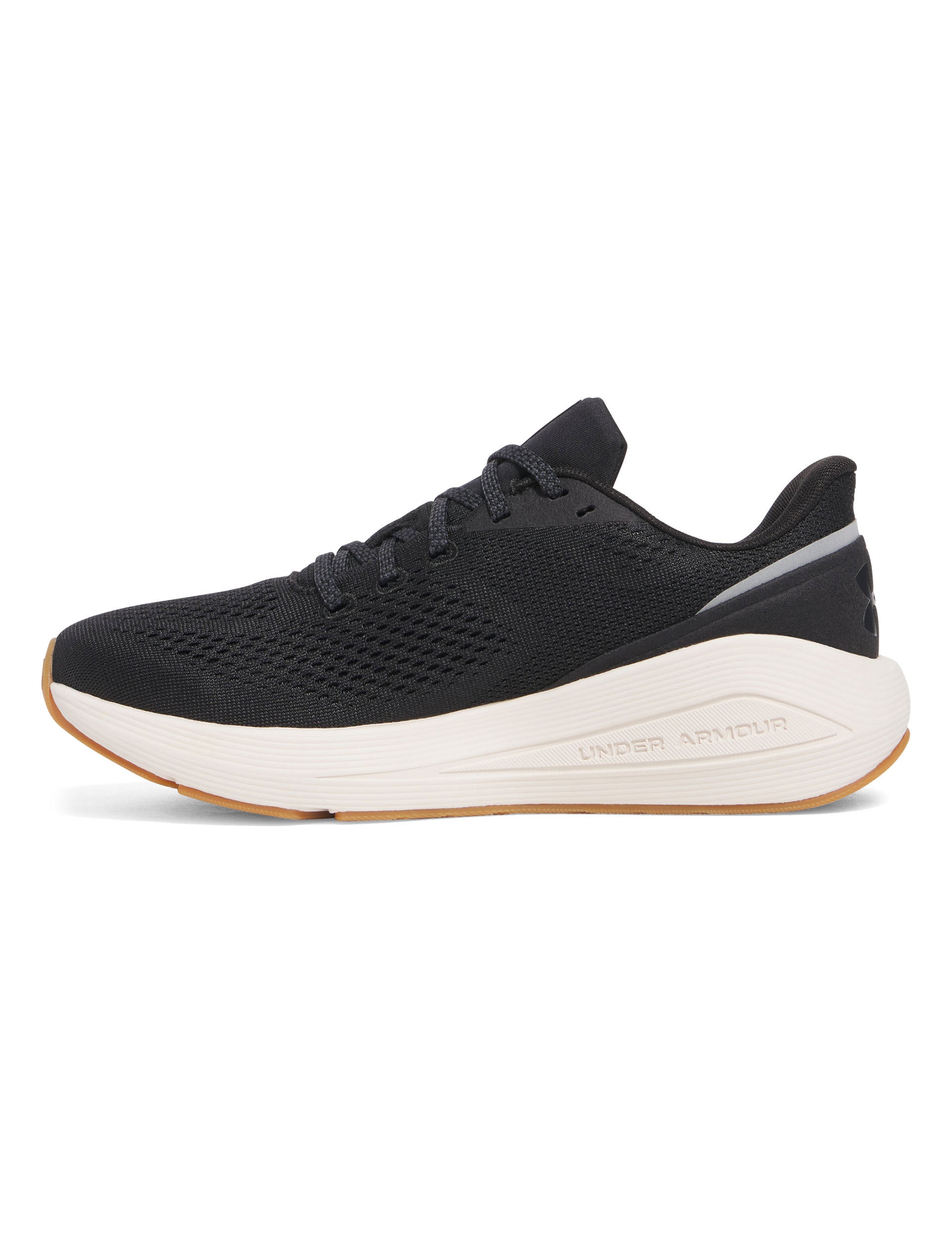 Sonic 7 Running Shoes for Men & Women - Lightweight Cushioned Athletic Sneakers in Black/Stone/Anthracite - Perfect for Jogging, Gym Workouts & Daily Walking