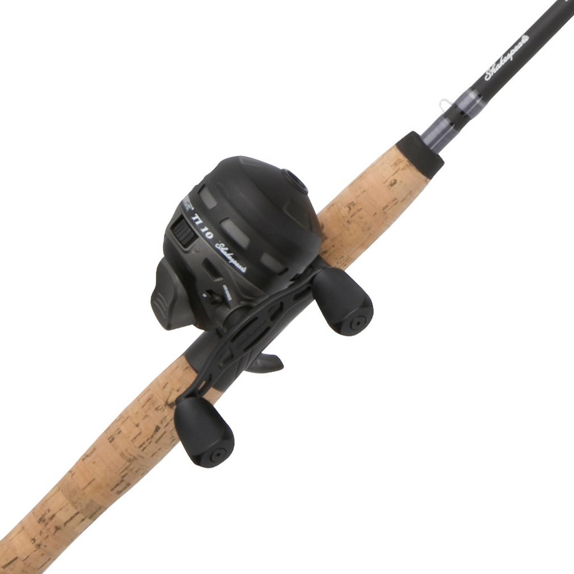 Synergy® TI Spincast Fishing Rod and Reel Combo - Lightweight Spinning Rod with Smooth Reel for Freshwater & Saltwater Fishing - Perfect for Bass, Trout, and Inshore Fishing Trips