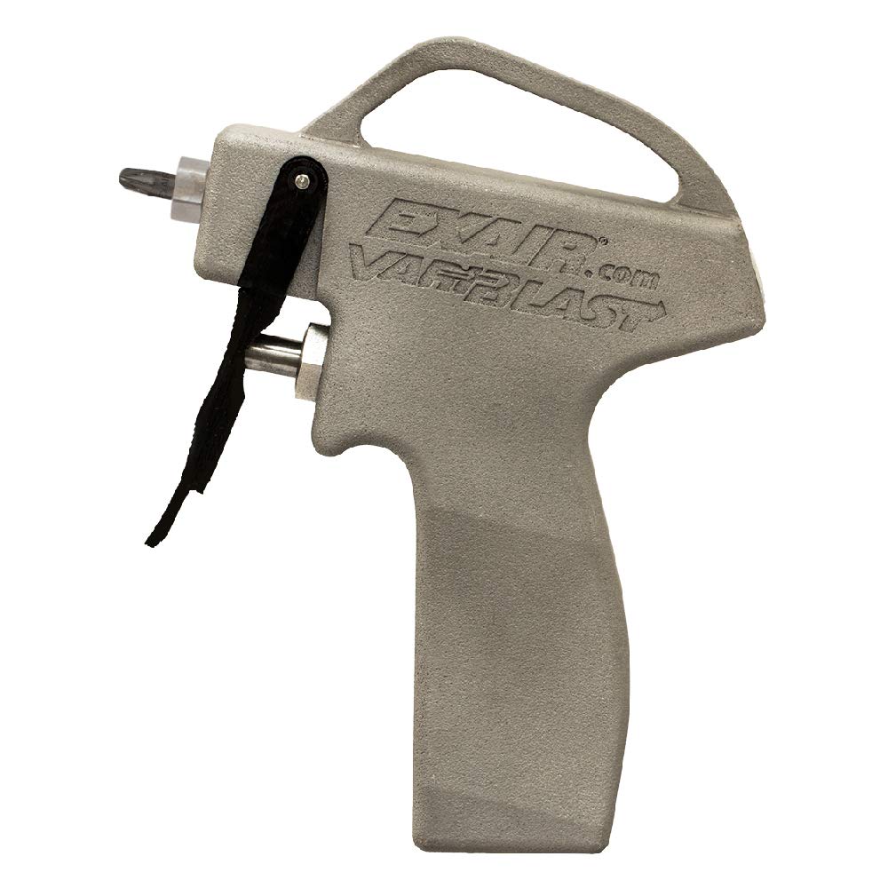 VariBlast Compact Safety Air Gun with Model 1109-PEEK Plastic Pico Super Air Nozzle - Industrial Cleaning & Dusting Tool for Workshops, Electronics, and Automotive Maintenance