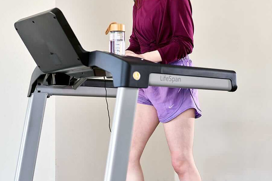 LifeSpan TR3000i Folding Treadmill - Compact Home Gym Equipment for Running & Walking - Perfect for Small Spaces & Home Workouts