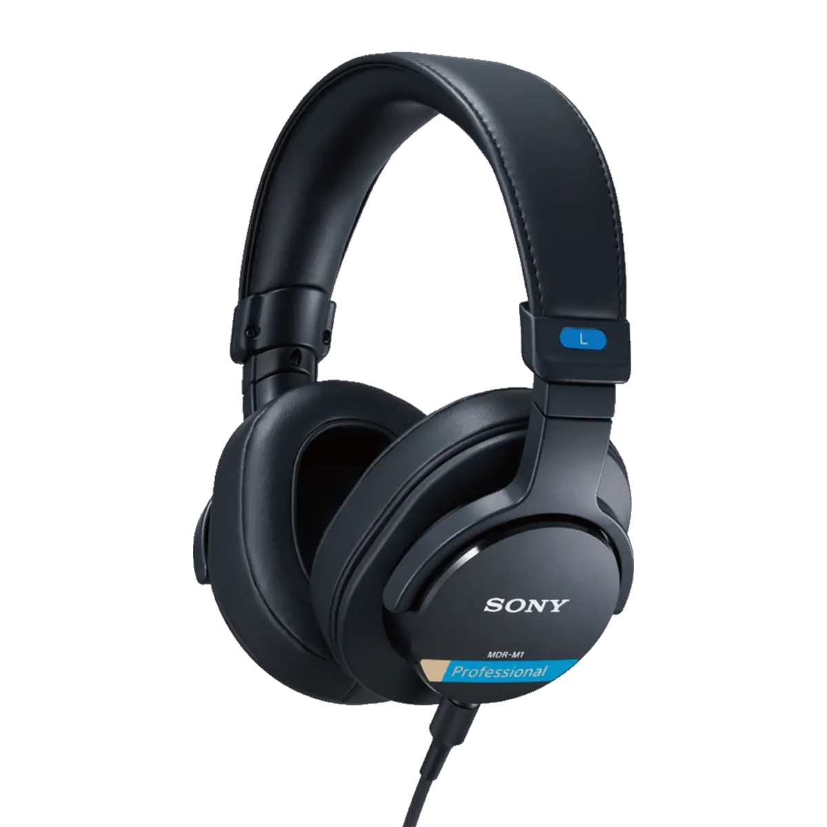 Sony MDR-M1 Professional Studio Headphones - Closed-Back Reference Monitor Headphones for Music Production, Recording & Mixing - Perfect for Home Studios & Professional Audio Engineers