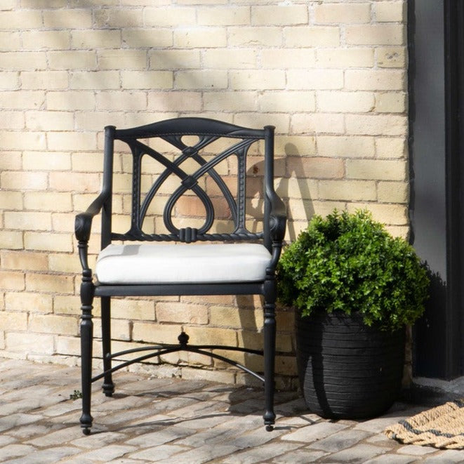 Rosedale Modern Dining Chair - Sturdy Wooden Kitchen Chair with Upholstered Seat - Perfect for Dining Room, Kitchen, Breakfast Nook & Home Office