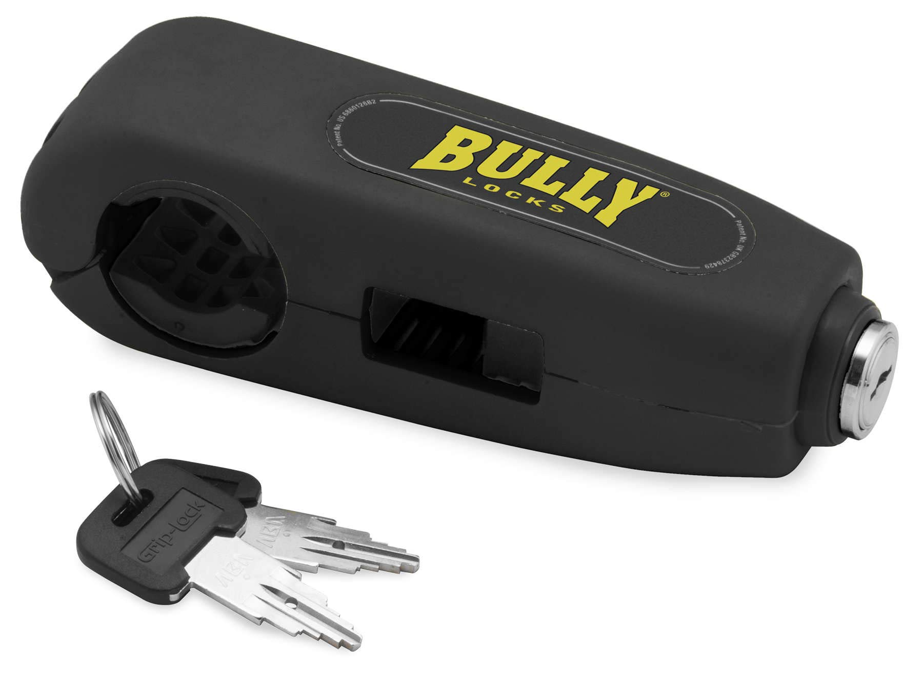Bully Grip Lock - Heavy Duty Anti-Theft Lock for Bikes, Scooters, and Motorcycles | Secure Your Ride with Durable Black Bully Lock | Perfect for Urban Commuting, Parking, and Outdoor Adventures