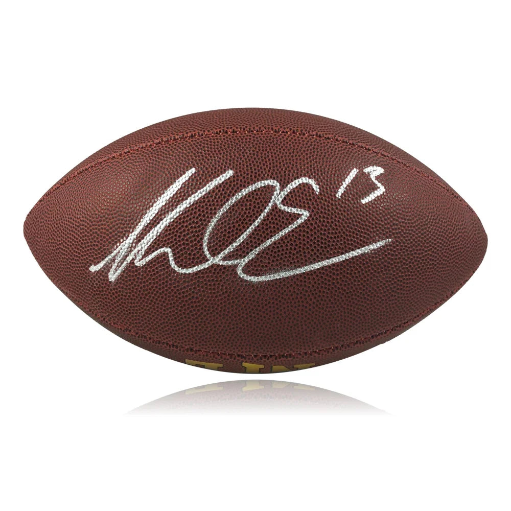 Mike Evans Autographed Football with JSA COA - Tampa Bay Buccaneers Signed Full Size NFL Football - Perfect for Collectors, Fans, and Sports Memorabilia Displays