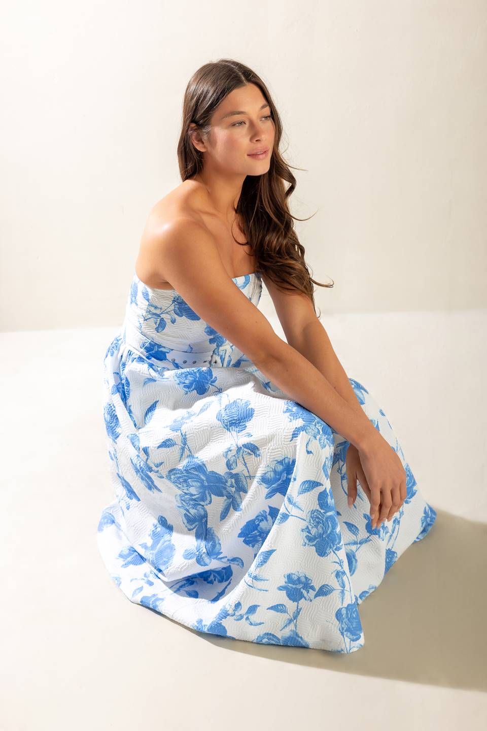 Honestlyy Love Woven Midi Dress - Flowy Summer Dress for Women, Casual Boho Chic Dress for Beach, Vacation & Date Night