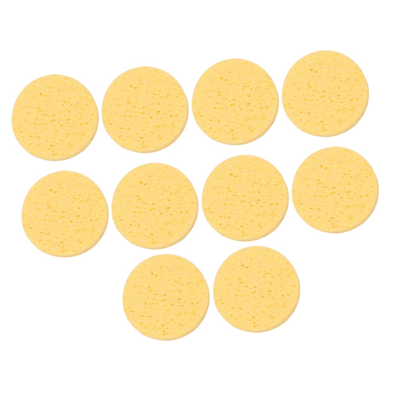 10pcs Disposable Makeup Sponges Set - Professional Blending Sponge for Foundation, Concealer & Powder - Soft Facial Cleansing Sponges for Estheticians & Home Use - Perfect for Daily Makeup Application & Beauty Salon Treatments