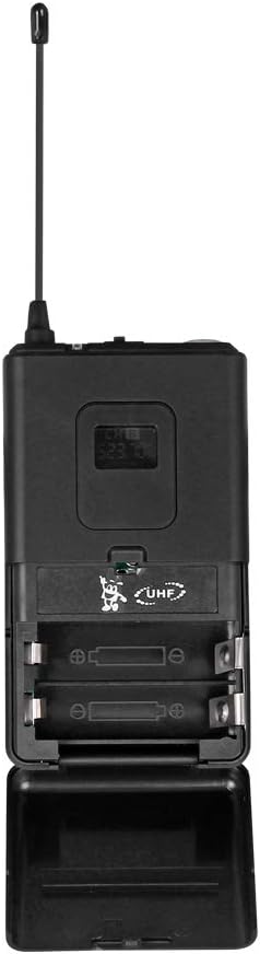 Refurbished Wireless UHF System - 4 Channel with 4 Lavalier Mics, 4 Bodypacks & 4 Headsets for Church, Theater, and Conference Presentations