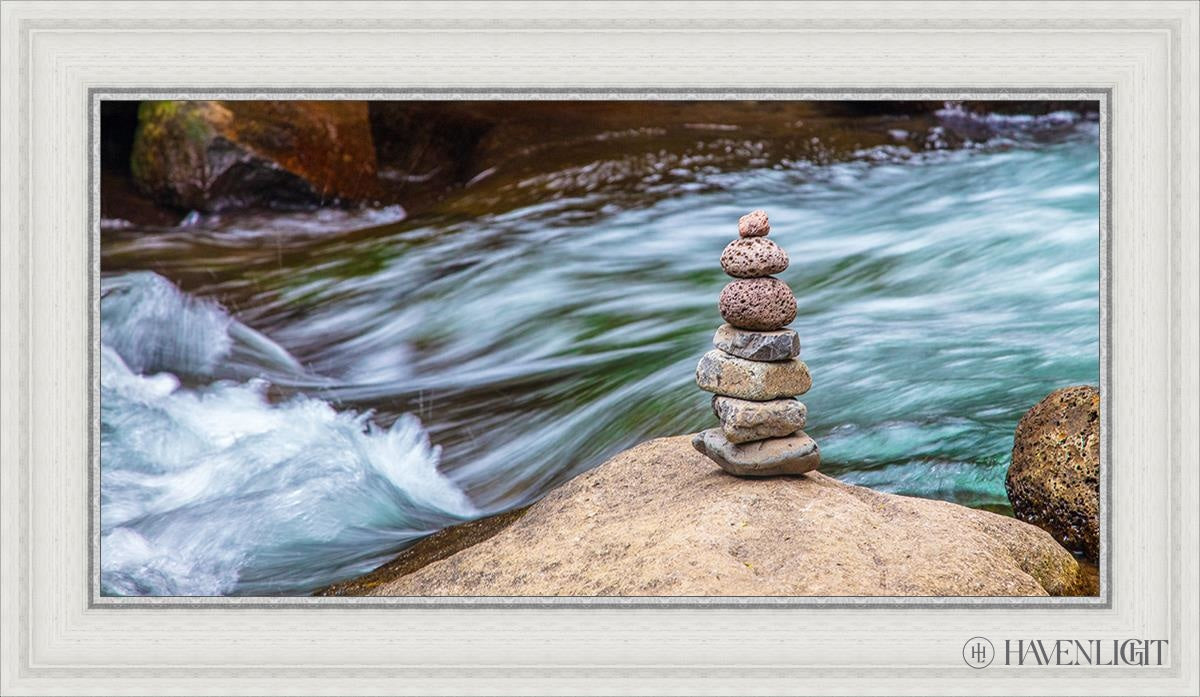 Cairn Meditation Stones - Natural Balancing Stones for Mindfulness, Stress Relief & Yoga - Perfect for Home, Office & Outdoor Meditation Practice
