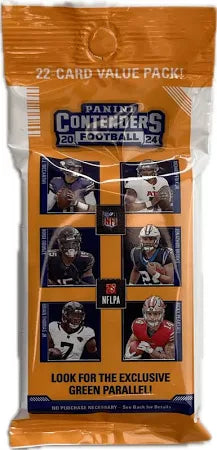 2024 Panini Contenders Football Fat Pack - NFL Trading Cards Collection for Collectors & Fans - Perfect for Gifts, Trading, and Fantasy Football Enthusiasts