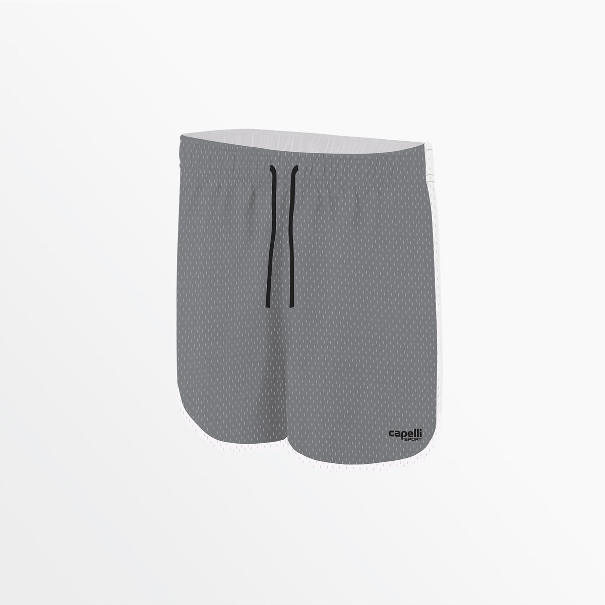 Women's 2-Tone Mesh Athletic Shorts - Breathable Workout & Running Shorts for Yoga, Gym, and Casual Wear