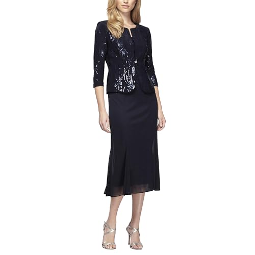 Navy Sequin