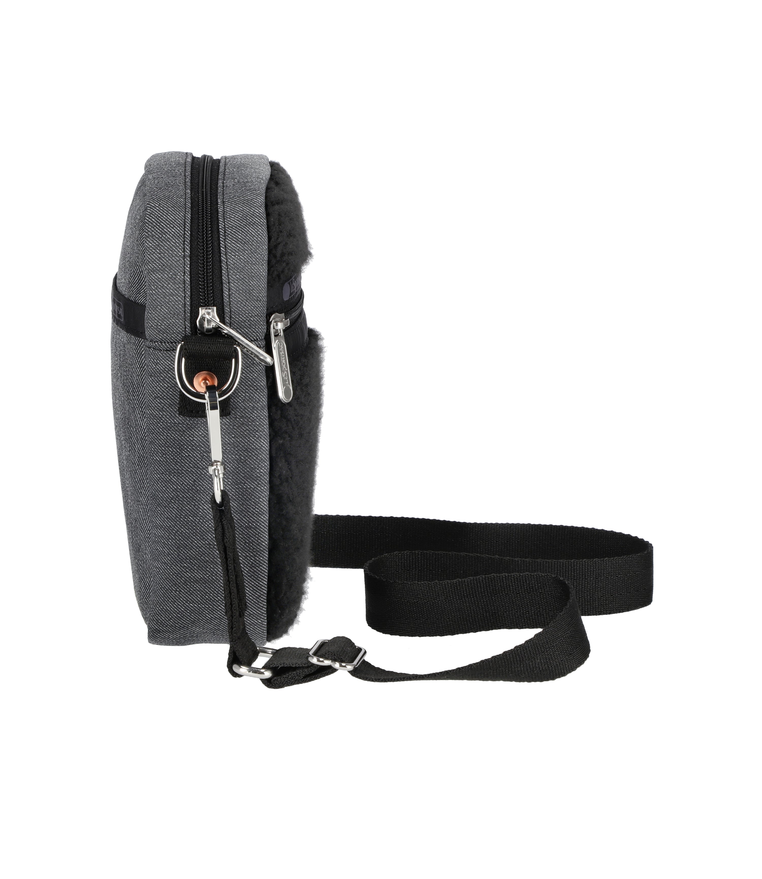 Stylish Denim Crossbody Phone Pouch for Women - Trendy & Secure Hands-Free Carrying - Perfect for Travel, Shopping, and Everyday Use