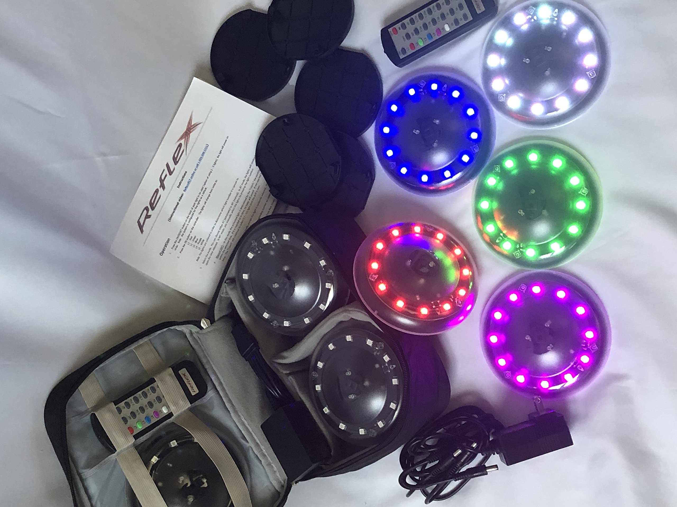 Reflexx RLT 2.0 - Agility Training Lights for Reaction Time & Hand-Eye Coordination - Quick Reflex Trainer for Sports, Reaction Games, and Fast Reflexes - Perfect for Football, Basketball, and Martial Arts Training