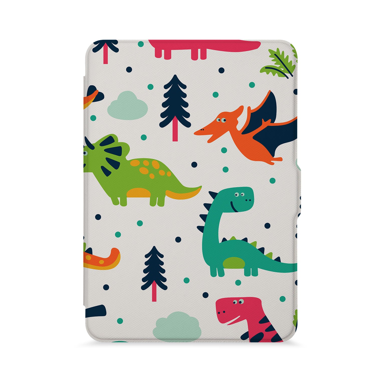 Durable Kindle Case with Dinosaur Design - Protective Cover for Kindle E-Reader - Perfect for Reading at Home, Travel & Gifts