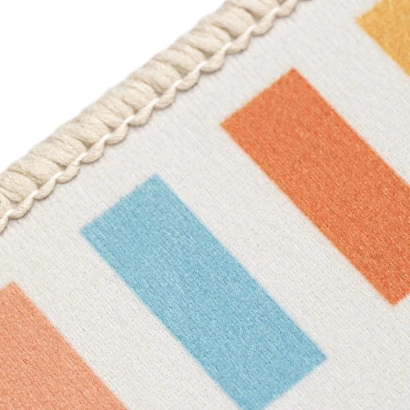 Siena PlayScape Waterproof & Spillproof Baby Nursery Rug - Soft Non-Slip Play Mat for Kids Room, Daycare & Toddler Play Area