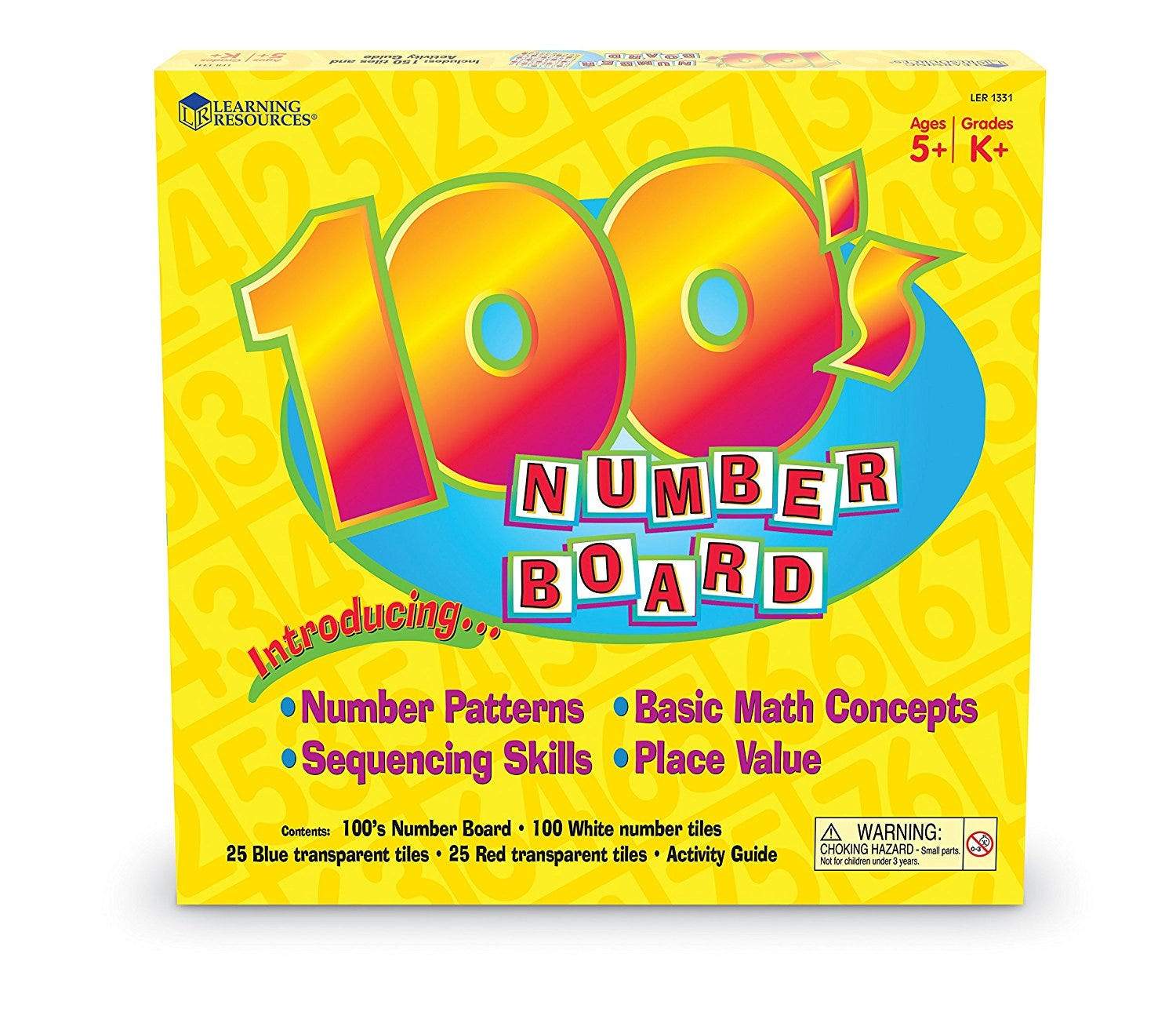 1-100 Numbers Counting Board - Educational Math Learning Tool for Kids - Perfect for Homeschooling & Classroom Activities