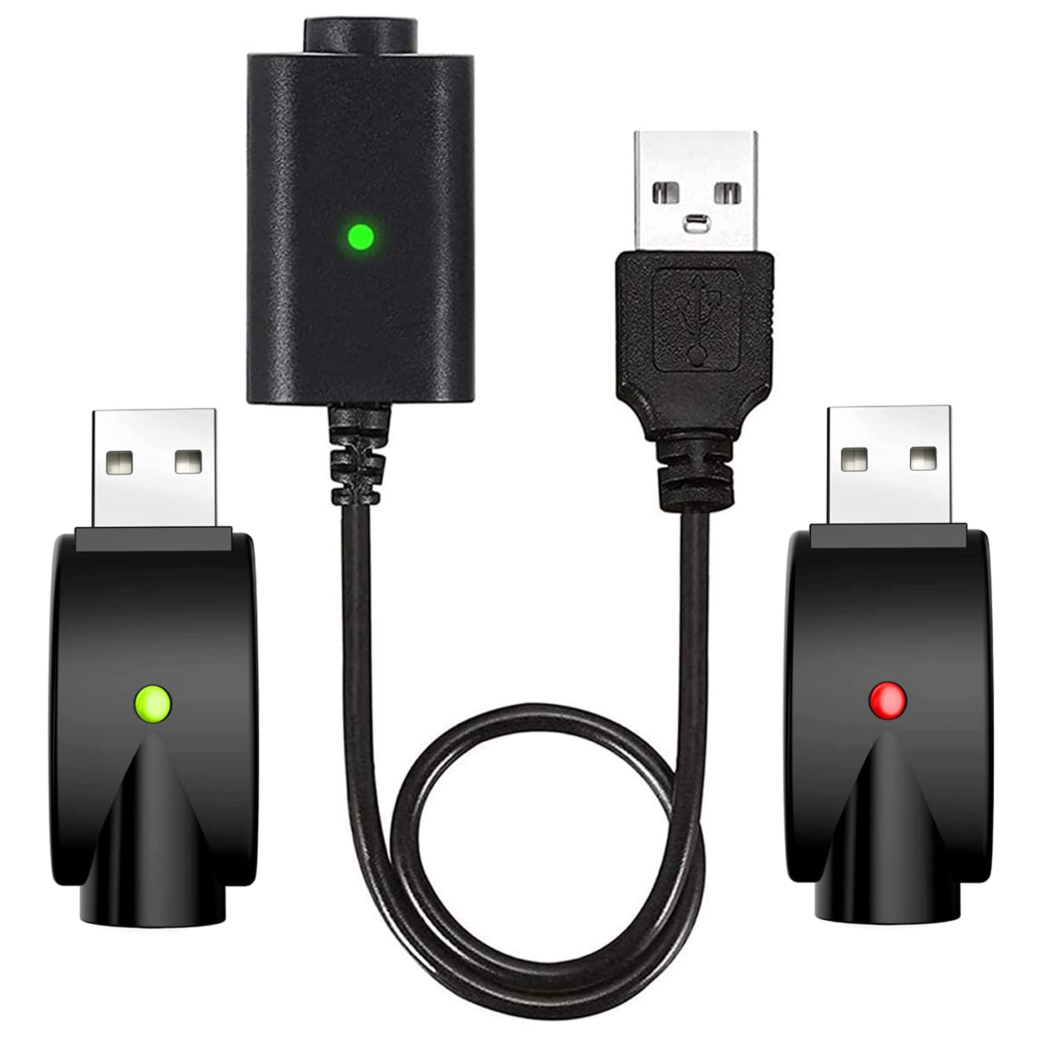 Smart USB Charger Cable with LED Indicator - Fast Charging & Overcharge Protection | Perfect for iPhone, Android, Tablets & Power Banks at Home, Office & Travel