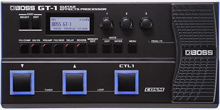 Boss GT-1 Guitar Effects Processor - Professional Multi-Effects Pedal for Electric Guitar - Perfect for Live Performances & Studio Recording
