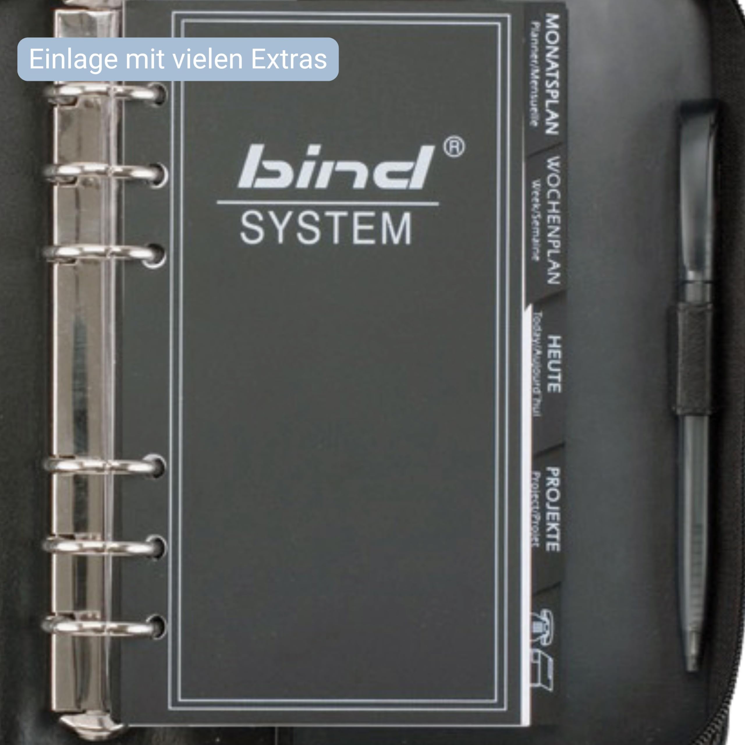 System Planner 10100 - Systems Planner A6 Black | 高效办公与项目管理工具，适用于团队协作与个人规划