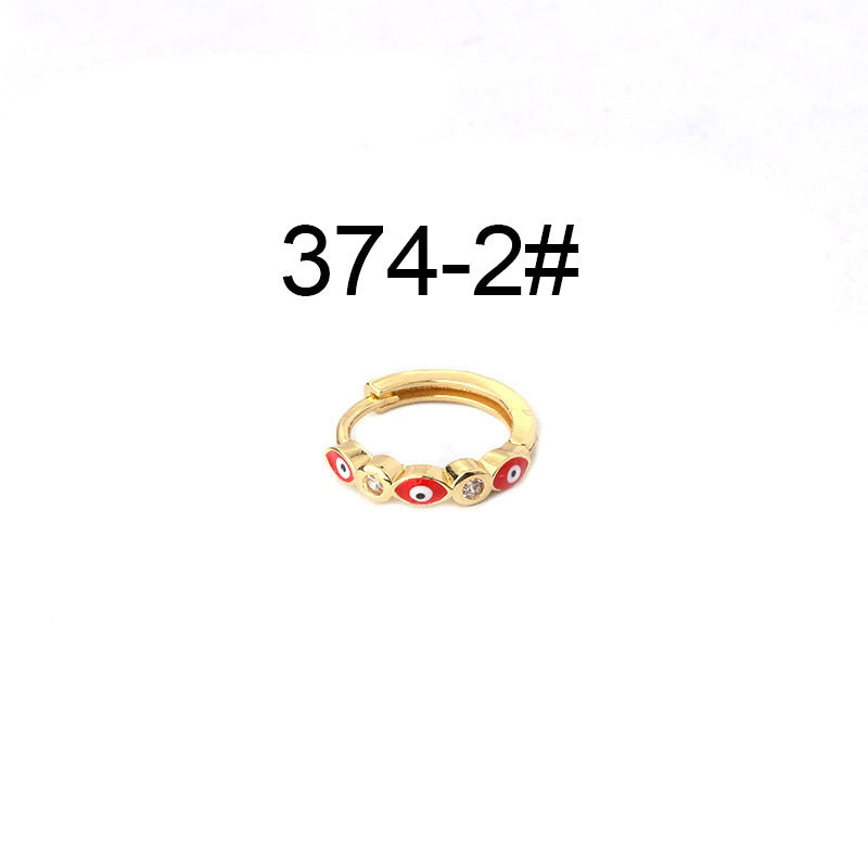 18K Gold Boho Cartilage Hoop Earrings with Evil Eye Charm - Trendy Minimalist Earrings for Women | Perfect for Everyday Wear, Parties & Boho Fashion
