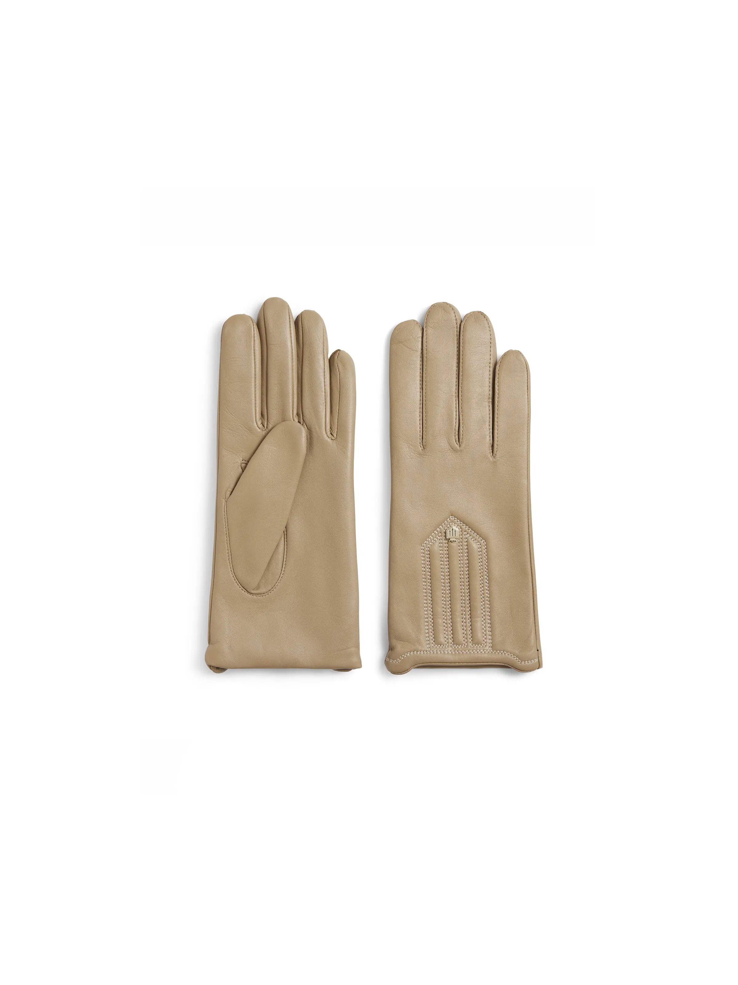 Premium Cashmere & Wool Blend Gloves for Men & Women - Soft & Warm Winter Accessories - Caramel Brown - Perfect for Skiing, Snowboarding & Outdoor Activities