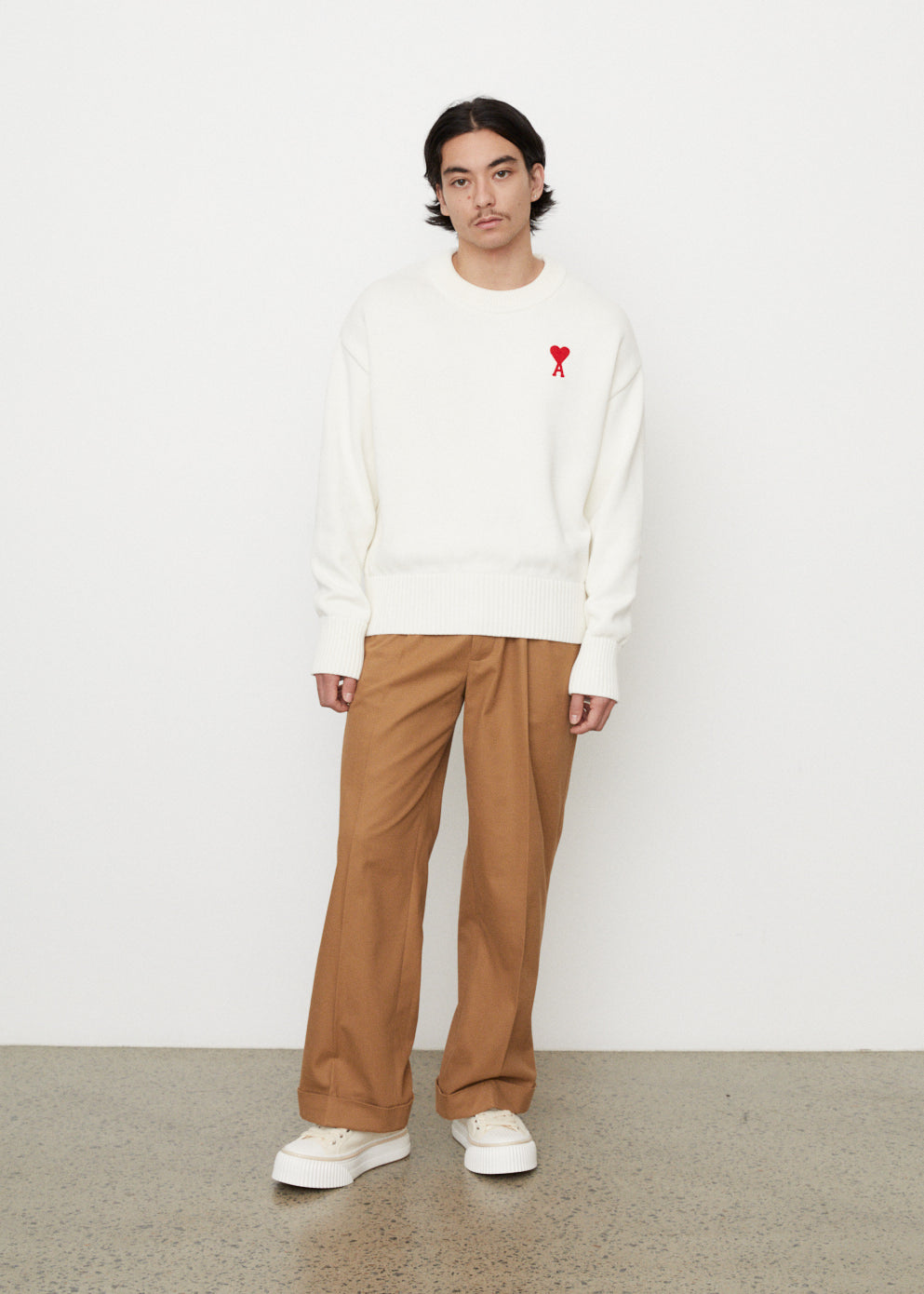 ADC Crewneck Sweater for Men & Women | Soft Cotton Casual Pullover | Perfect for Fall & Winter Layering, Outdoor Activities & Streetwear Fashion