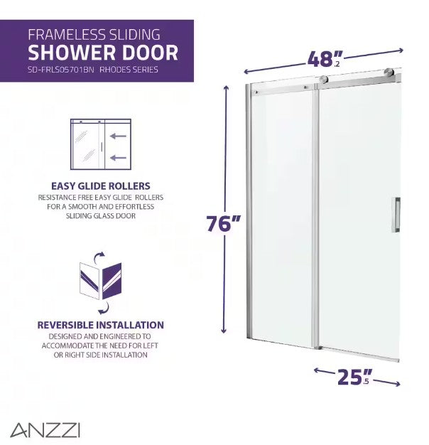 Anzzi SD FRLS05701BN 48