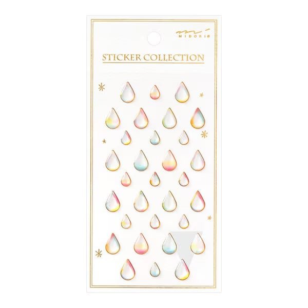 Midori DESIGNPHIL Premium Resin Stickers Collection - Waterproof, Durable Decals for Laptops, Water Bottles, Journals & DIY Crafts - Aesthetic Vinyl Stickers for Scrapbooking, Planners & Home Decor