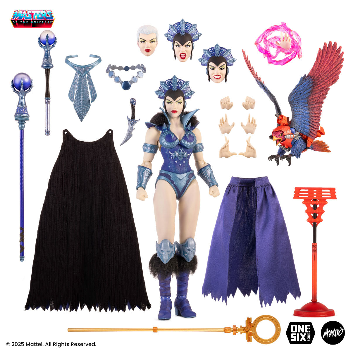 Masters of the Universe Evil Lyn 1/6 Scale Collectible Action Figure - Limited Timed Edition - Perfect for Display, Collectors & He-Man Fans