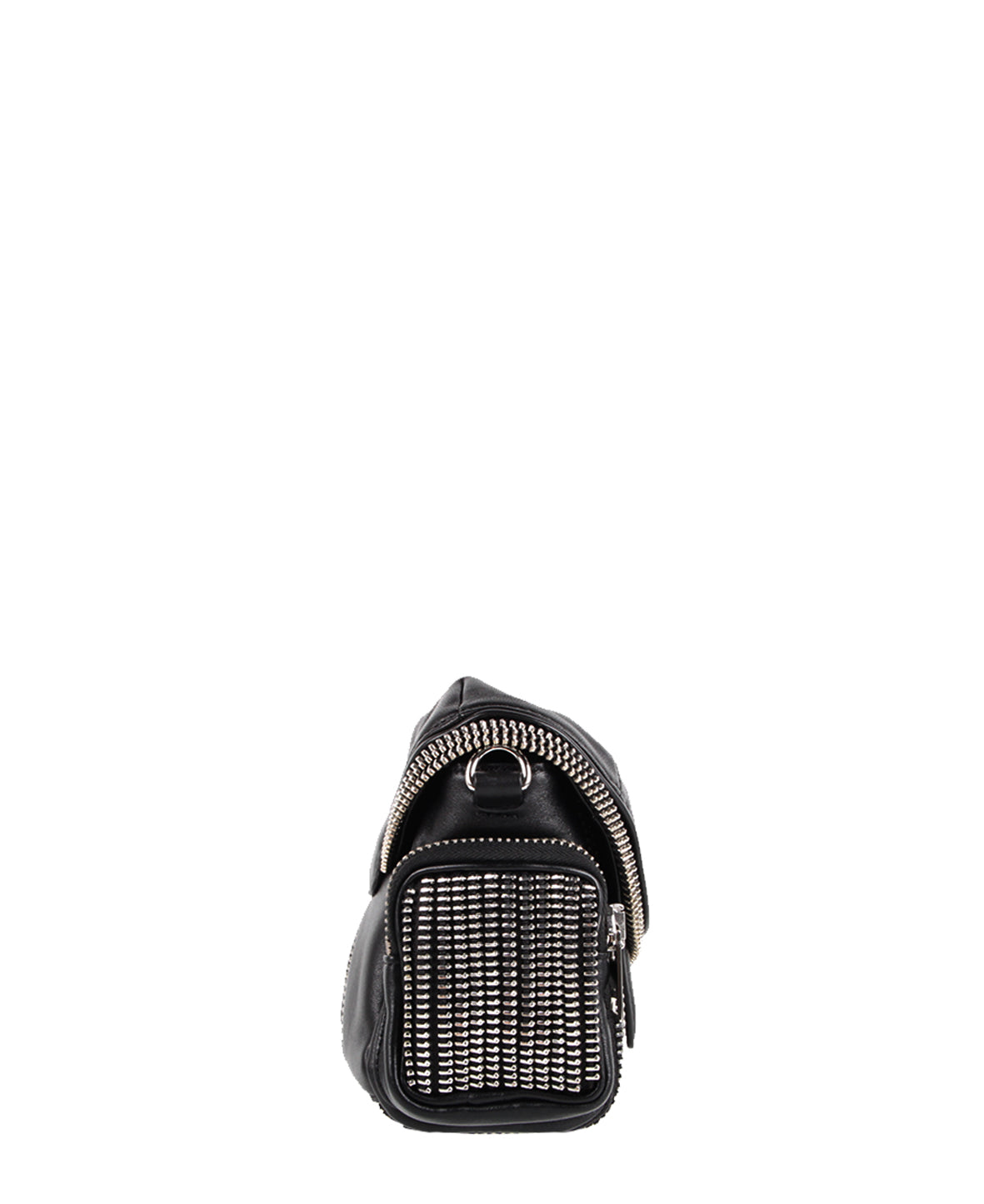 Marti Micro Lamb Zippers for Women - Black Faux Leather Jacket with Silver Zipper Details | Perfect for Casual Outfits, Night Out, and Fall Fashion Layering