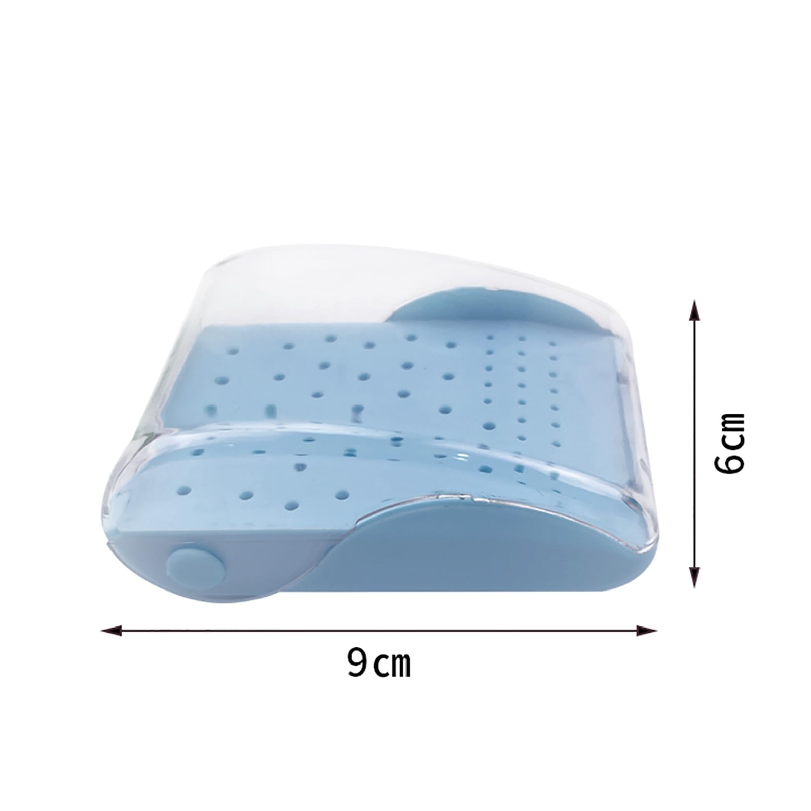 Autoclavable 60-Hole Dental Bur Block Organizer with Cover - Slow & High Speed Burs Holder for Dentists | Perfect for Dental Clinics & Lab Tool Organization