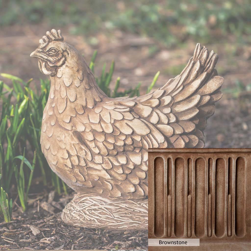Campania International Henrietta Garden Statue - Classic Outdoor Decor for Patio, Lawn & Garden