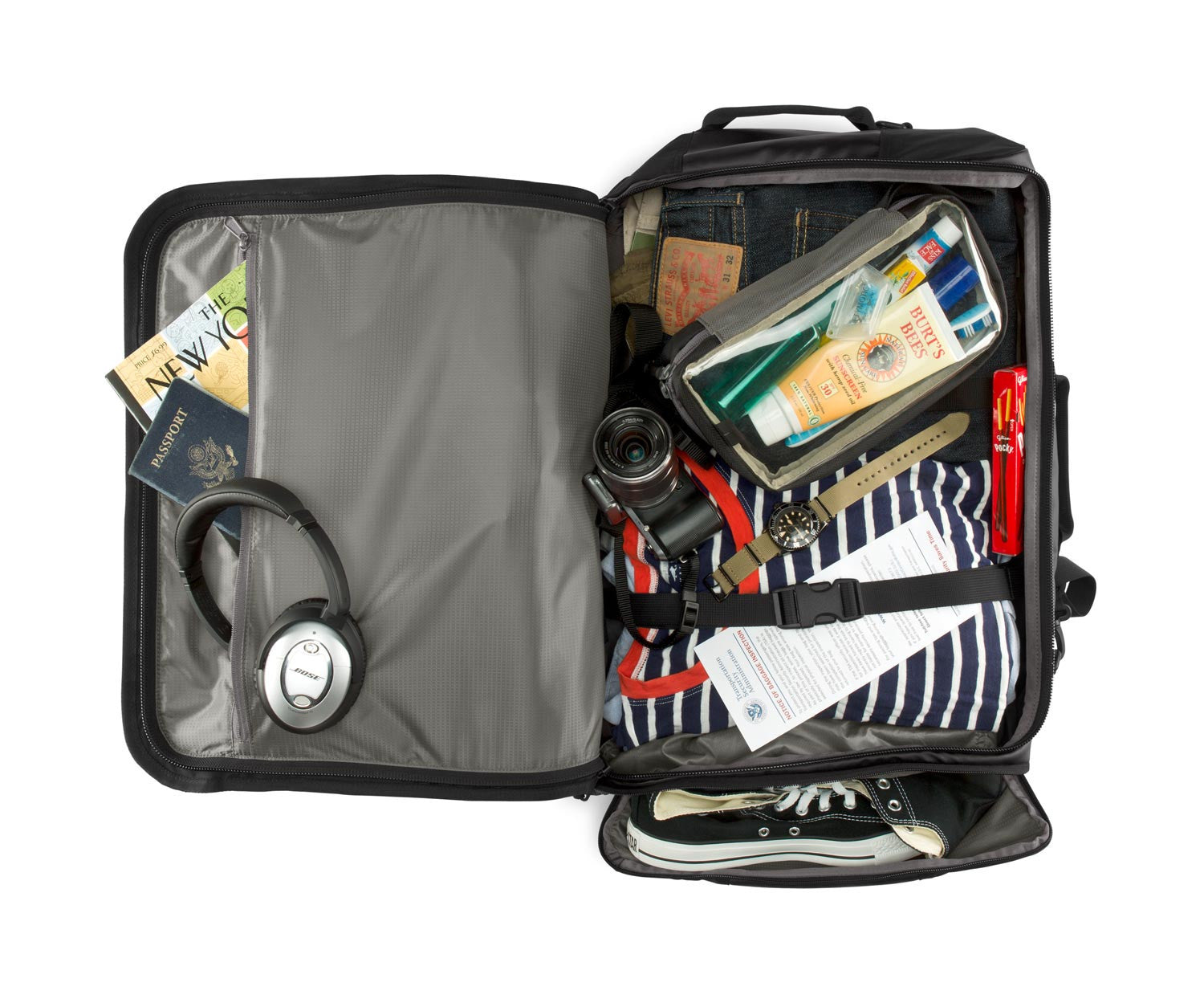Timbuk2 Wingman Carry On Travel Bag - Durable Expandable Luggage for Business & Leisure Travel - Perfect for Airplane, Train & Weekend Getaways