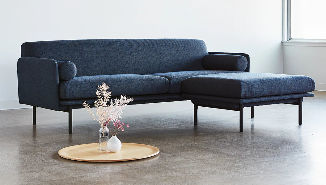 Foundry Bi Sectional Sofa - Modern L-Shaped Couch with Reversible Chaise for Living Room, Family Room, or Home Theater - Comfortable Sectional Sofa for Relaxing and Entertaining