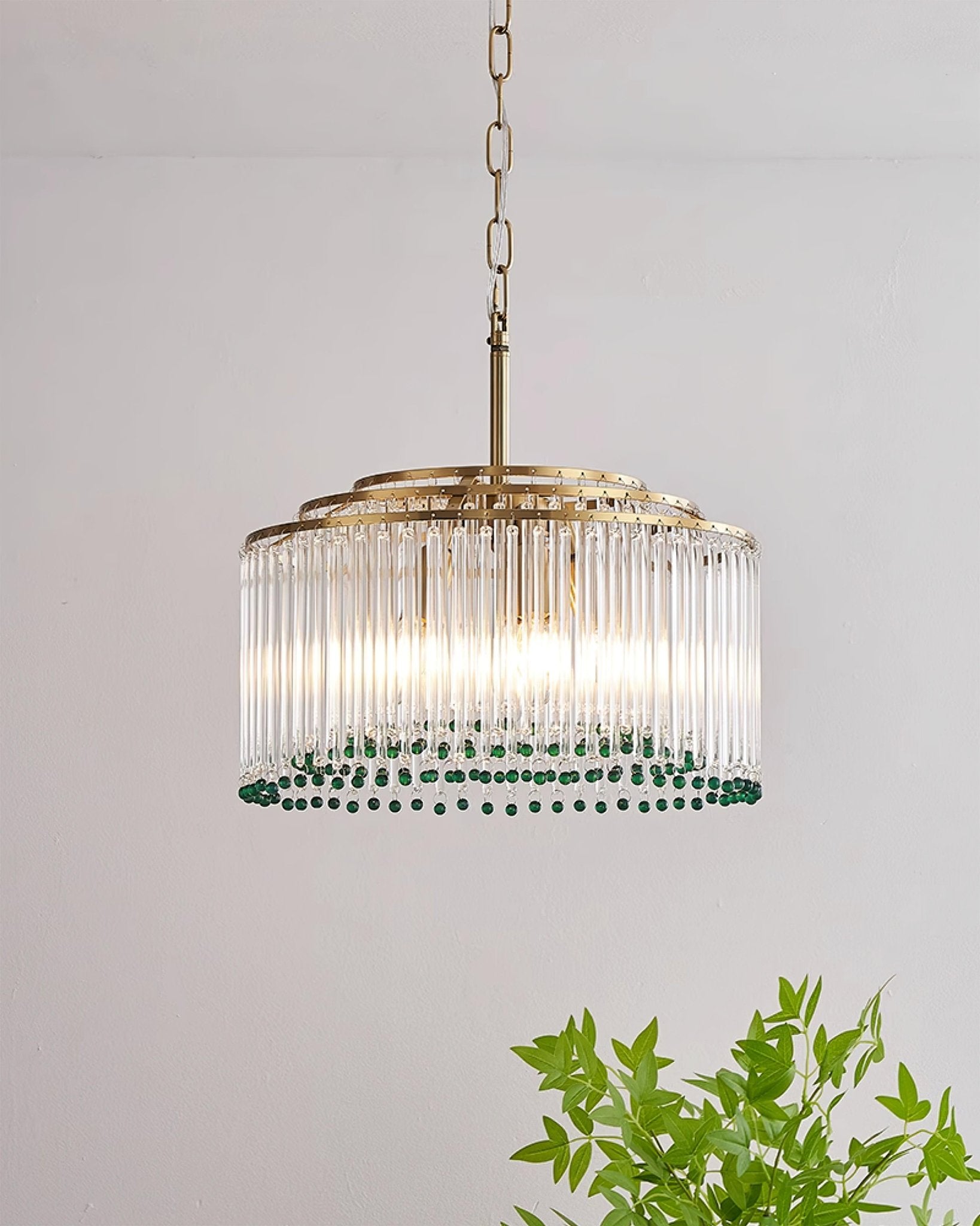 Casandra Chandelier - Elegant Crystal Ceiling Light Fixture for Dining Room, Living Room & Bedroom | Modern Home Decor Lighting