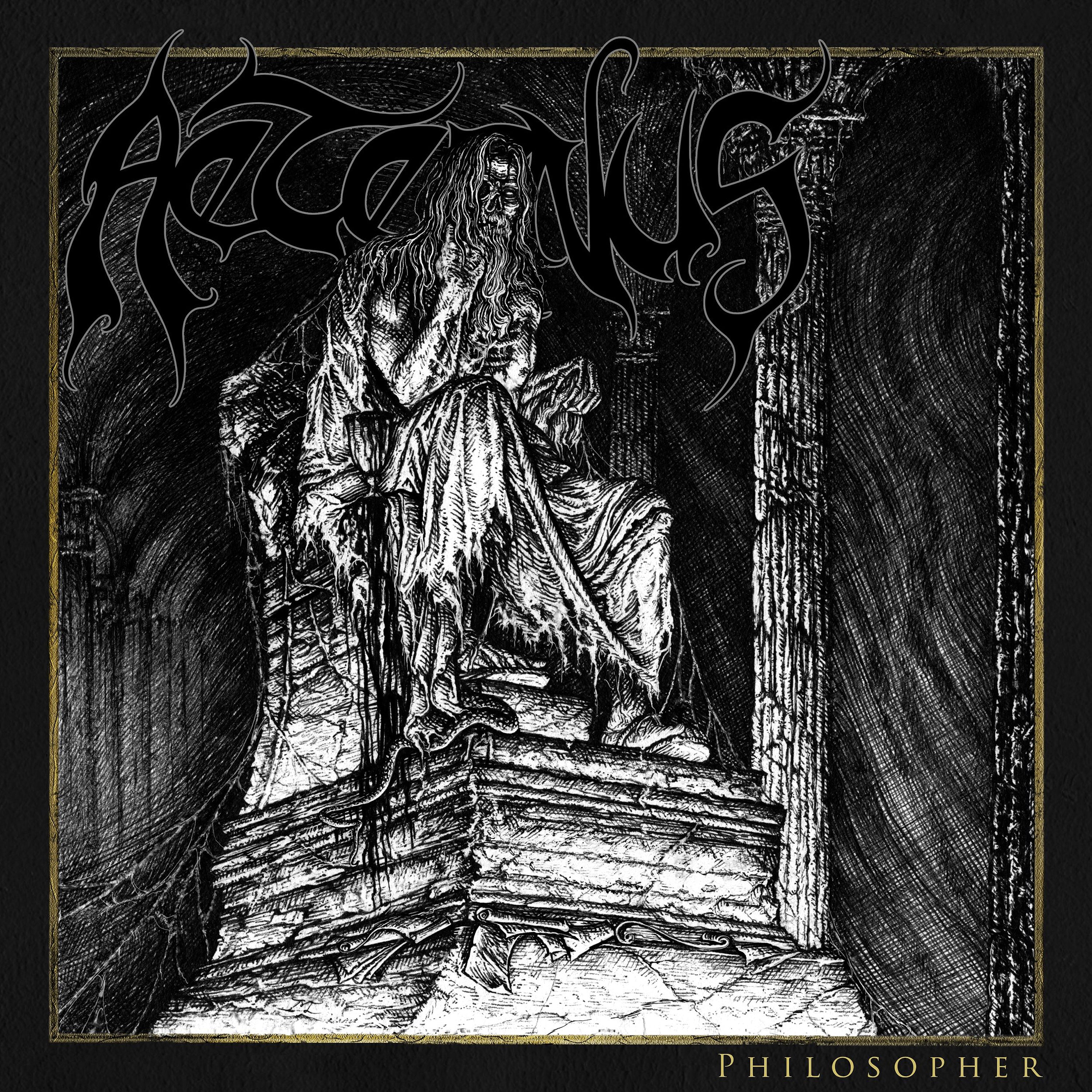 Aeternus LP Philosopher (Red Vinyl) - Limited Edition Heavy Metal Vinyl Record for Collectors & Music Lovers - Perfect for Home Listening & Gift Giving