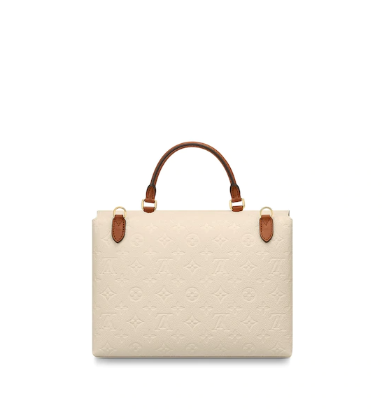 Authentic LV Marignan Messenger Bag in Monogram Creme Caramel - Luxury Crossbody Bag for Men, Perfect for Work, Travel & Everyday Use