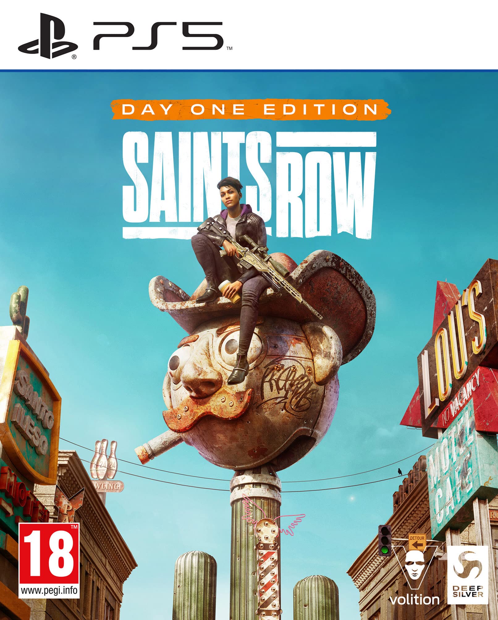 Saints Row Day One Edition for PlayStation 5 - Open World Action Game | AT-PEGI Rated | Perfect for Fans of Crime & Adventure Games