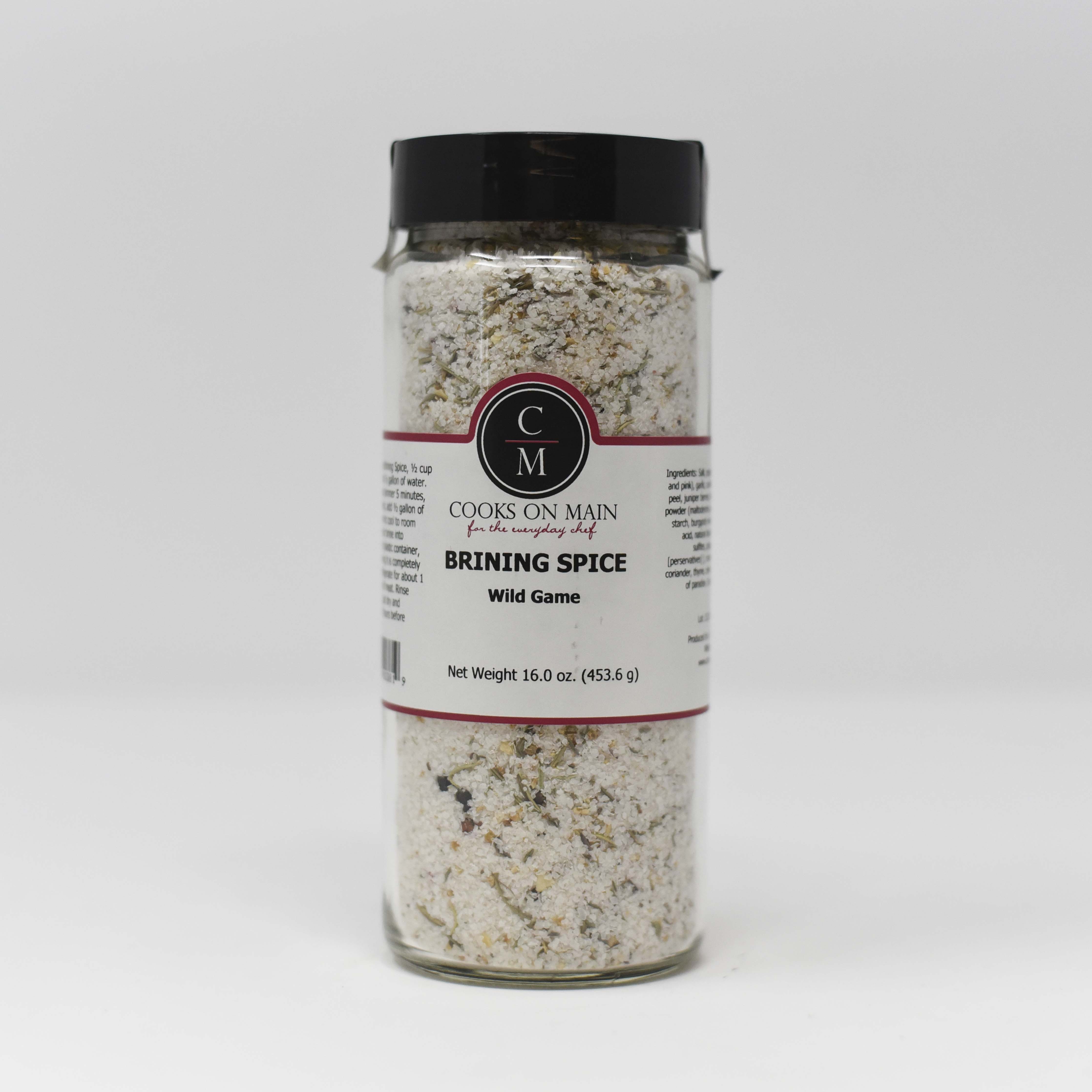 Premium Wild Game Brining Spice Mix - Enhance Flavor for Venison, Duck & Turkey - Perfect for Marinating, Smoking & Grilling at Home or Camping