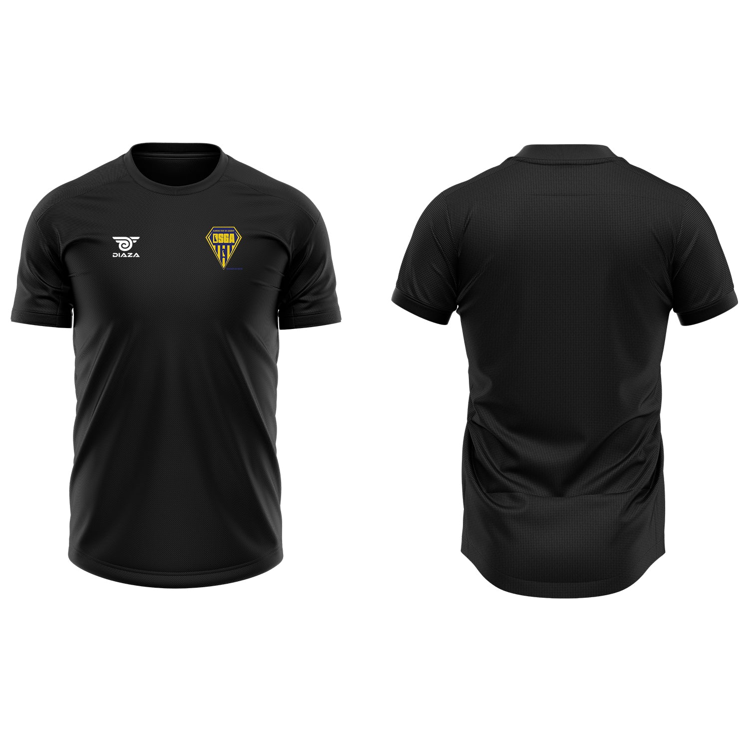 Premium Diamond State Academy Dipro Shirt - Black | Comfortable & Stylish Men's Polo for Work, Golf & Casual Wear