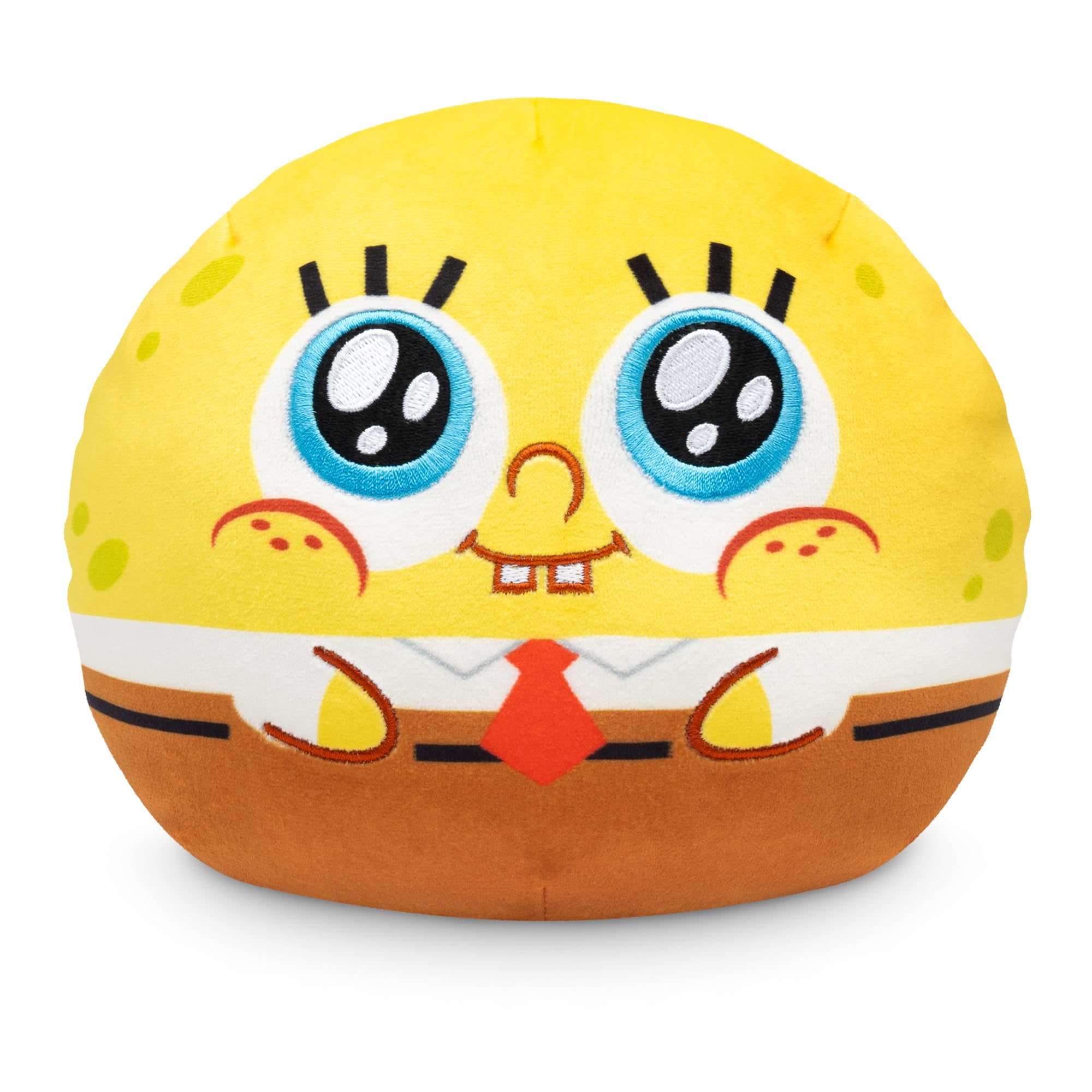 TeeTurtle Spongebob Squarepants Reversible 6-inch Plush Toy - Cute Kawaii Soft Stuffed Animal for Kids & Collectors - Perfect for Gifts, Bedroom Decor, and Anime Fans